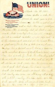 Brief von W. H. Dennis an Bruder, 16. März 1862