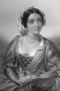 Eleanor von Kastilien 1244-1290, Königin von König Edward I., 1851 von W. H. Egleton