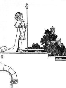Und je näher sie der Tür kamen, desto stolzer sahen sie aus von William Heath Robinson