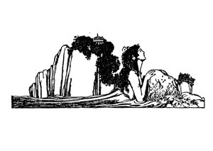 Viele Abende stieg sie zum Ort auf, um 1930 von William Heath Robinson