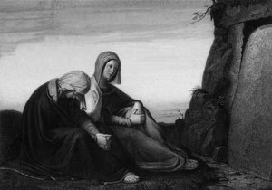 Siehe den Ort, wo sie ihn gelegt haben, 19. Jahrhundert von W. Holl