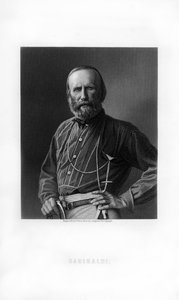 Giuseppe Garibaldi, italienischer Patriot und Soldat des Risorgimento, 1893
