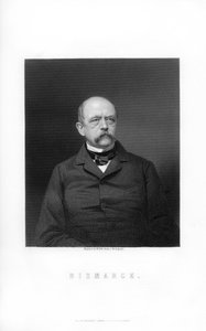 Otto von Bismarck, Herzog von Lauenburg, deutscher Staatsmann von W. Holl