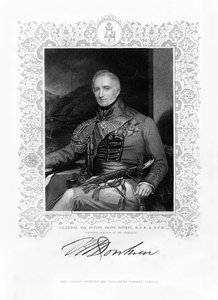 Sir Rufane Shaw Donkin, britischer Soldat, 19. Jahrhundert