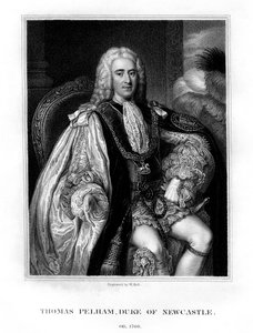 Thomas Pelham-Holles, 1. Duke of Newcastle-upon-Tyne, britischer Whig-Staatsmann