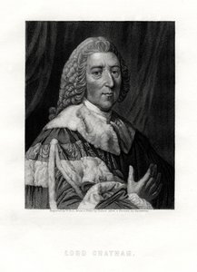 William Pitt, 1. Earl of Chatham, britischer Whig-Staatsmann, 19. Jahrhundert von W. Holl