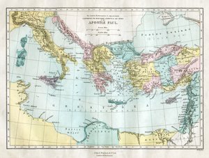 Die Missionsreisen und letzte Reise des Apostels Paulus, 19. Jahrhundert
