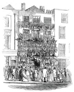 Geflügelhändlerladen, Holborn-Hill (1845)