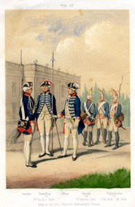 Deutsche Militäruniformen, 1740-1786, 19. Jahrhundert