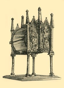 Reliquiar, 14. Jahrhundert, 1881 von W. M. McGill