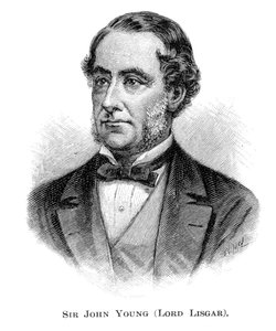 John Young, 1. Baron Lisgar, Gouverneur von New South Wales, 1886
