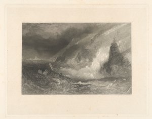 Longships-Leuchtturm, Lands End von W. R. Smith