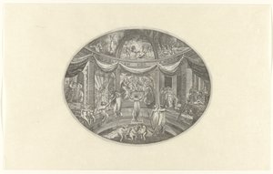Allegorische Darstellung der Apostelhandlungen