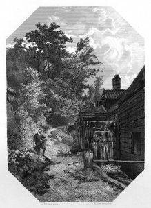 Jacob van Ruysdael, niederländischer Landschaftsmaler des 17. Jahrhunderts, ca. 1870 von W. Steelink