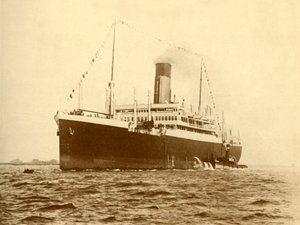 Die Minnewaska Atlantic Transport Line, 21.716 Tonnen, ca. 1930 von W. T Munns