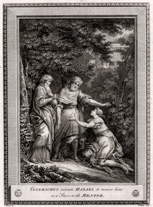 Telemachus bittet Hazael, ihn als Sklaven mit Mentor aufzunehmen, 1775