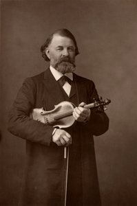 Joseph Joachim (1831-1907), ungarischer Geiger, Komponist und Direktor des Berliner Konservatoriums