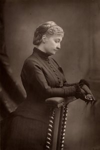 Die Kaiserin Eugenie (1826-1920) Witwe von Napoleon III. von Frankreich