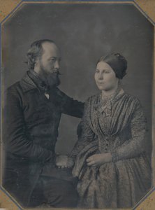 William und Sophia Palmer Langenheim, ca. 1846-47 von William and Frederick Langenheim