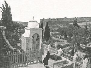 Der Garten von Gethsemane, Jerusalem, Palästina, 1895 von W and S Ltd