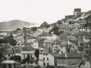 Ansicht der Stadt Gibraltar