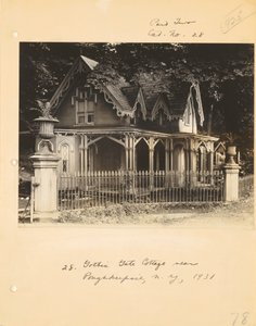 [Gotisches Häuschen in der Nähe von Poughkeepsie, New York]