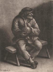Mann mit einem Krug