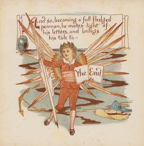 Illustration für Pothooks and Perseverance von Walter Crane
