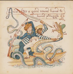 Illustration für Pothooks and Perseverance von Walter Crane