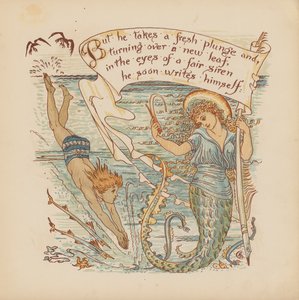 Illustration für Pothooks and Perseverance von Walter Crane