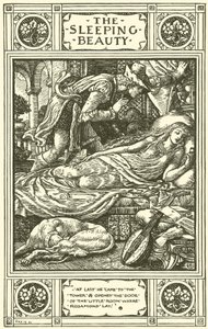 Dornröschen (Stich) von Walter (after) Crane