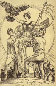 Der Triumph der Sozialdemokratie von Walter (after) Crane
