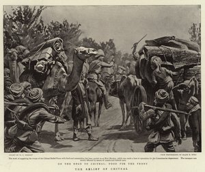 Die Entlastung von Chitral von Walter Charles Horsley