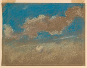 Wolken am blauen Himmel