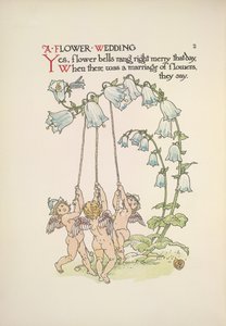 Eine Blumenhochzeit von Walter Crane
