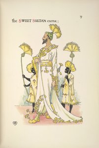 Ein Sultan, einer der Hochzeitsgäste