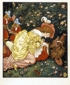 Die Schöne und das Biest - ill. von Walter Crane