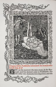 Kapitel XIII. Hallblithe erblickt die Frau, die ihn liebt.
