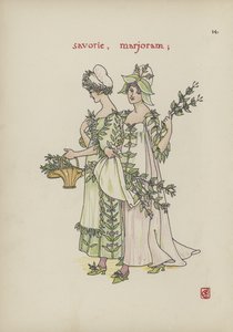 Blumen aus Shakespeares Garten von Walter Crane