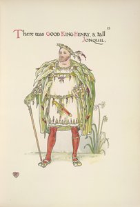 Guter König Heinrich. Ein Mann verkleidet als Heinrich VIII.