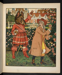 Illustration zu Die Schöne und das Biest