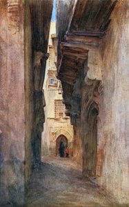 Ein Weg in der Nähe des Zuweyla-Tores von Walter Frederick Roofe Tyndale