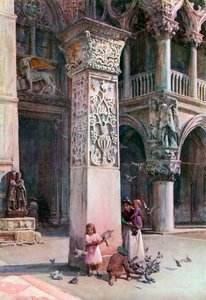 In der Piazzetta, Venedig von Walter Frederick Roofe Tyndale
