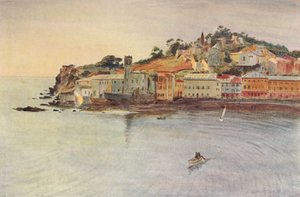 La Penisola, Sestri Levante, um 1910, 1912 von Walter Frederick Roofe Tyndale