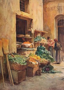 Der Gemüseladen, ca. 1910, 1912 von Walter Frederick Roofe Tyndale