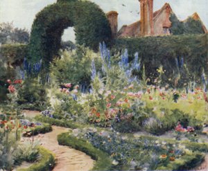 Der New Forest: Garten in der Nähe von Brokenhurst