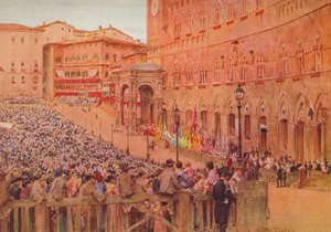 Das Palio von Siena von Walter Frederick Roofe Tyndale