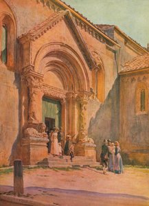 Die Veranda der Pieve in San Quirico d