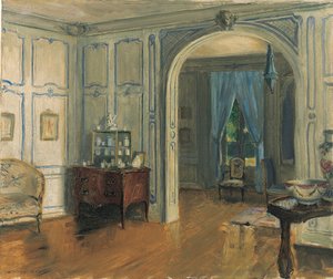 Der Salon Carre der Villa Trianon von Walter Gay