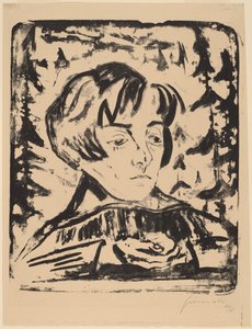 Zuhören, 1920-1921 von Walter Gramatte